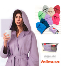 Accappatoio unisex Gabel hi tech in microfibra tinta unita