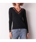 Maglia donna scollo a v in cotone Cotonella ADD11
