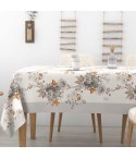 Tovaglia 100% cotone fiori Alba Camelia Irge colore grigio