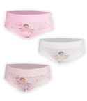 Slip bimba Emy B2350T cotone elasticizzato 3 pezzi