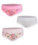Slip bimba Emy B2469T cotone elasticizzato 3 pezzi