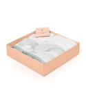 Set asciugamani viso + ospite Laura Biagiotti anturio bianco