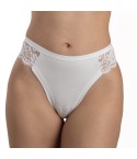 Slip brasiliana Risveglia i sensi 456 cotone modal e pizzo 6 pz