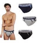 Slip cotone elasticizzato uomo Navigare B21131Z  3 pz.