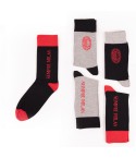 Calza corta bambino Milan B2MI610 caldo cotone 4 pz