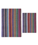 Set asciugamani viso + ospite Sommaruga BA10016 spugna velluto dis 1