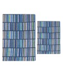Set asciugamani viso + ospite Sommaruga BA10016 spugna velluto dis 6