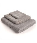 set 3 pezzi hotellerie Sommaruga BA10023 cotone grigi