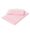 Set asciugamani viso + ospite Sommaruga BA9005 rosa confetto 