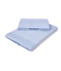 Set asciugamani viso + ospite Sommaruga BA9005 azzurro 