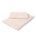 Set asciugamani viso + ospite Sommaruga BA9005 panna