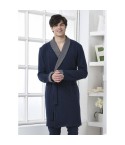 Vestaglia uomo giacca da camera blu Biancaluna 1525 punto milano
