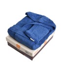 Accappatoio Biancaluna in 100% cotone 380 gr/mq con Cappuccio e Cintura