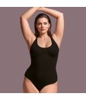Body a brasiliana invisibile in microfibra Lormar 03443L