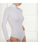 Body Bellissima lupetto donna in microfibra maniche lunghe 