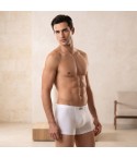 Boxer uomo bianchi marc Luis New York in cotone elasticizzato
