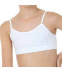 Brassiere bimba in microfibra elasticizzata 