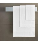 Set 3 pezzi hotellerie Vingi 100% cotone bianchi