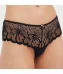 Slip donna shorty sgambato in tulle ricamato Chantelle C12M40