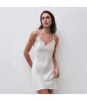 Chemise scollo a V con pizzo Chantelle C17WW5