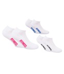 Minicalze da donna con soletta in spugna Blu calze Fitness 3 paia 