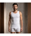 Canotta da uomo spalla larga Pierre Cardin in cotone bi-elastico 