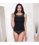 Canotta donna fronte e retro pizzo elasticizzata Risveglia i sensi 899