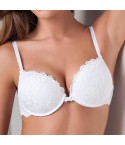 Reggiseno super push up con ferretto Cotonella art cd072 in pizzo 