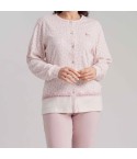 Pigiama donna calibrato aperto caldo cotone Irge CD168