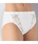 Slip donna sloggi chic tai cotone e pizzo