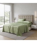Completo letto Biancaluna Clara  seta di bamboo vegan
