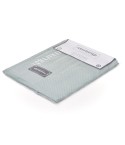 Set asciugamani viso + ospite Sommaruga Colors Grigio-Verde Salvia