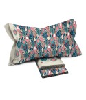 Completo letto Pompea Helen lenzuola sopra sotto con angoli federa
