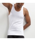 Canotta uomo spalla larga Dim Paris D00FR 100% cotone 2 pezzi