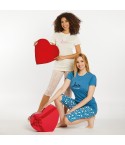Pigiama donna estivo 100% cotone con pantalone capri Nazareno Gabrielli D3048