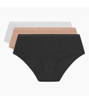 Boxerino donna Dim D4H01 cotone elasticizzato 3 pz