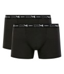 Boxer Dim D6596 cotone elasticizzato nero 2 pz