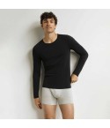 Maglia uomo manica lunga cotone e viscosa Dim DD41Z