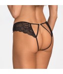Slip cavallo aperto in pizzo Obsessive Divienne crotchless thong