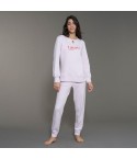 Pigiama Love in caldo cotone donna Ragno DN94NQ