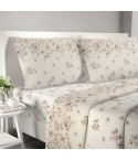 Completo letto Irge Praga smerlato fantasia Doroty beige