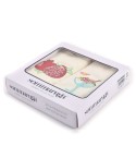 Strofinacci idea regalo Sommaruga Home collection 2 pz gelato frutta 1