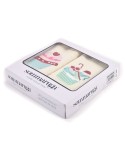 Strofinacci Sommaruga cotone con ricamo dolcetti 2 pezzi Durban 10