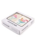Strofinacci 2 pezzi Sommaruga in cotone nido d'ape Durban 7