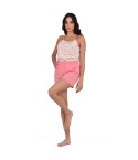 Pigiama donna estivo corto Cippi 8685 cotone