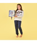 Pigiama bambina invernale Santoro Gorjuss 56624 caldo cotone