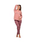 Pigiama donna serafino caldo cotone Infiore  CHL1486