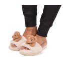 Pantofole donna peluche ciabatte con orsacchiotto Love and Bra 71238