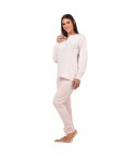 Pigiama donna zebrato cuori Irge IR 1909