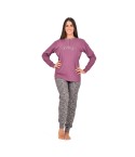 Pigiama donna serafino caldo cotone karelpiù KF5047